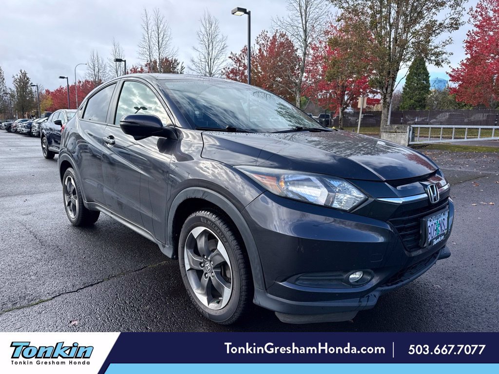 Used 2018 Mulberry Metallic Honda EX image 1