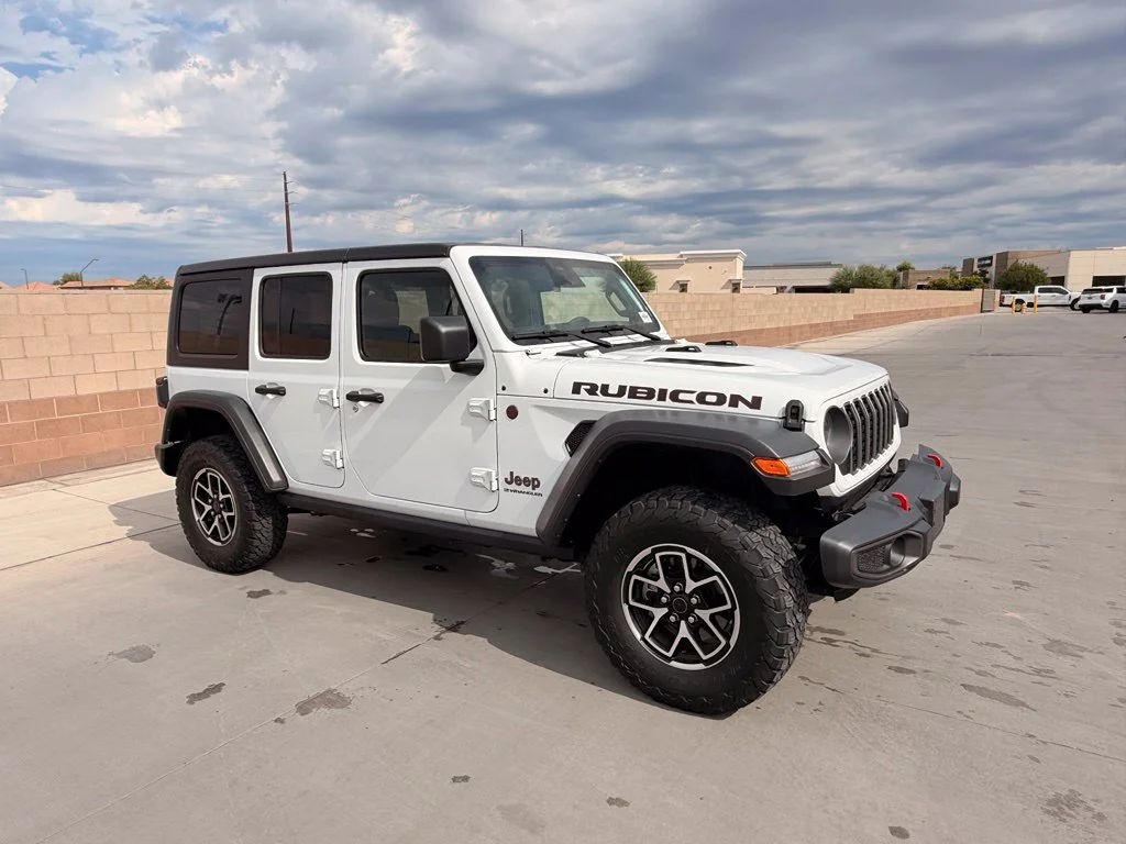 Certified Used 2025 White Jeep Rubicon image 5