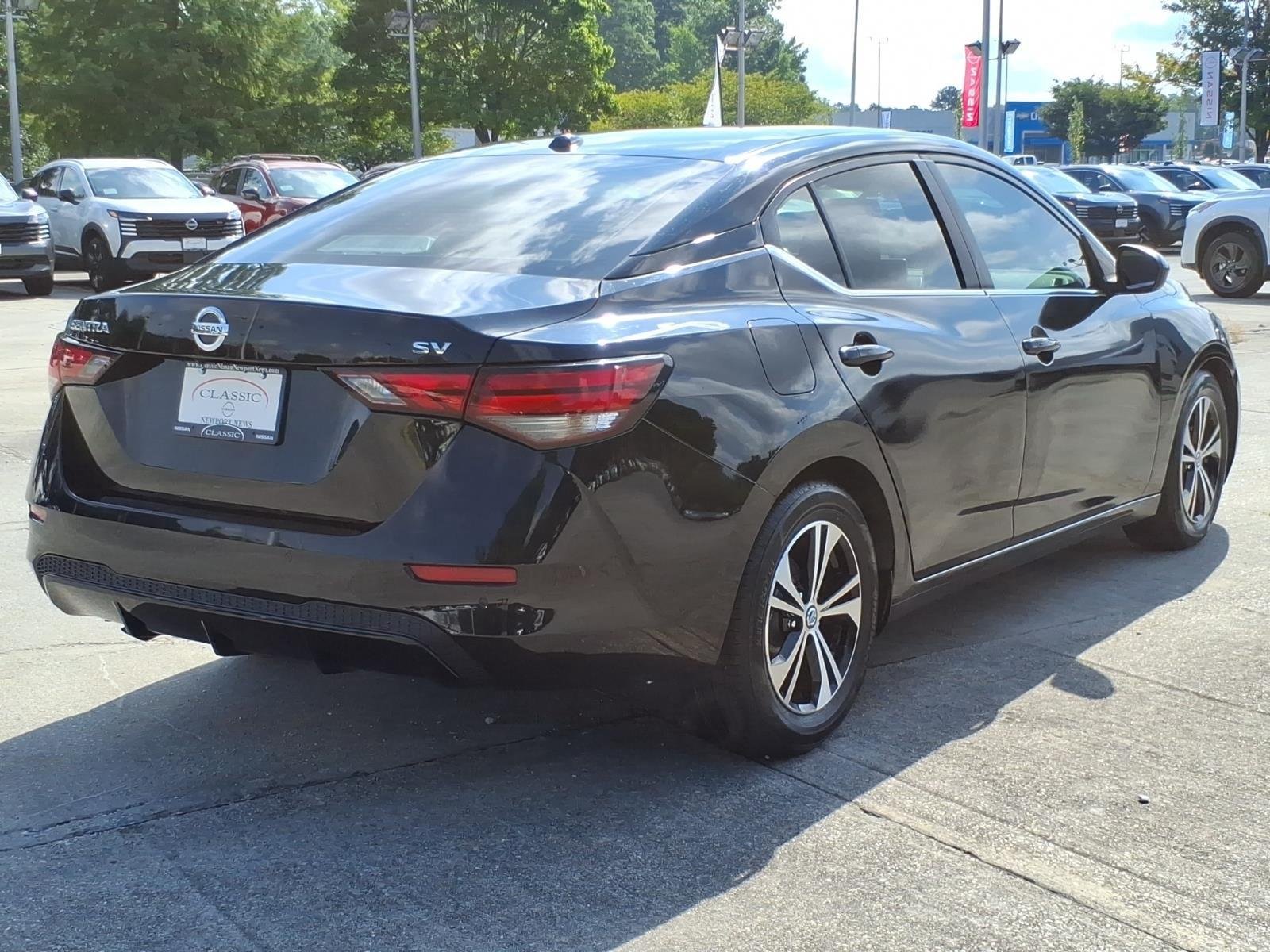 Used 2021 Super Black Nissan SV image 7
