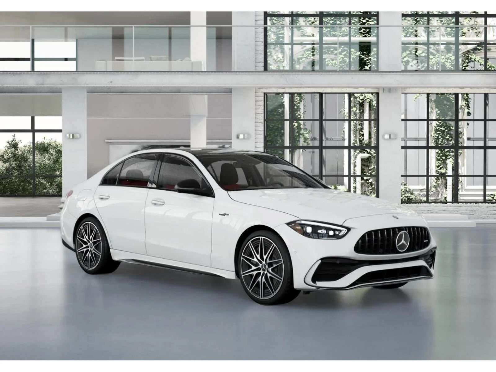 New 2026 Polar White Mercedes-Benz AMG® C 43 4MATIC Sedan image 10