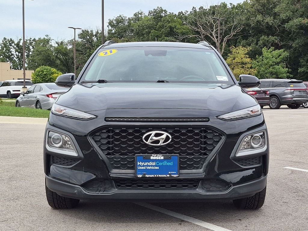 Certified Used 2021 Black Hyundai SEL image 2
