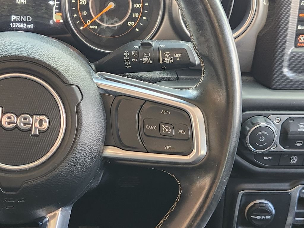 Used 2020 Bright White Clearcoat Jeep Sahara image 31