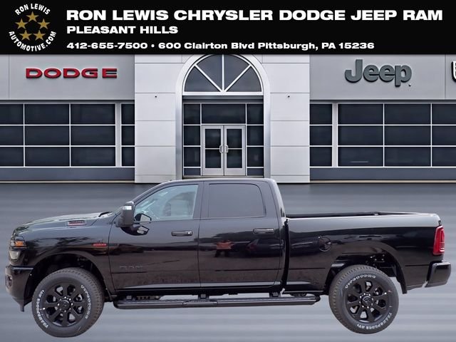 New 2026 Diamond Black Crystal Pearl-Coat Exterior Paint RAM Big Horn image 1