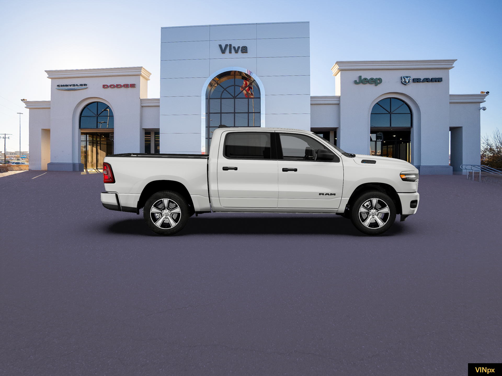 New 2027 Bright White Clear-Coat Exterior Paint RAM Express image 9