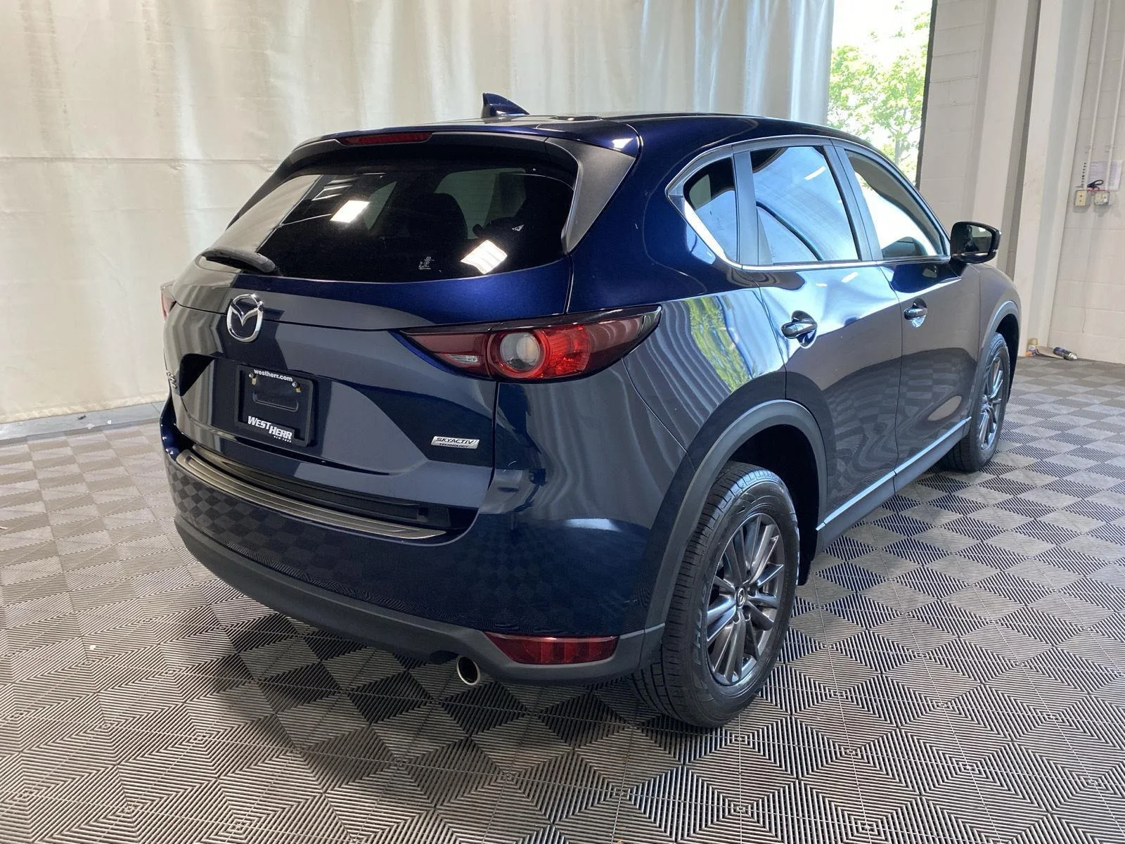 Used 2019 Deep Crystal Blue Mica Mazda Touring image 7