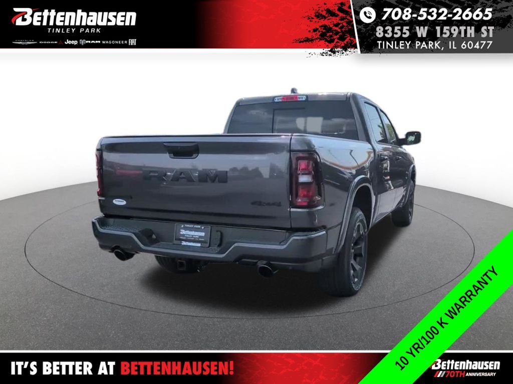 New 2026 Granite Crystal Metallic Clear-Coat Exterior Paint RAM Big Horn image 6