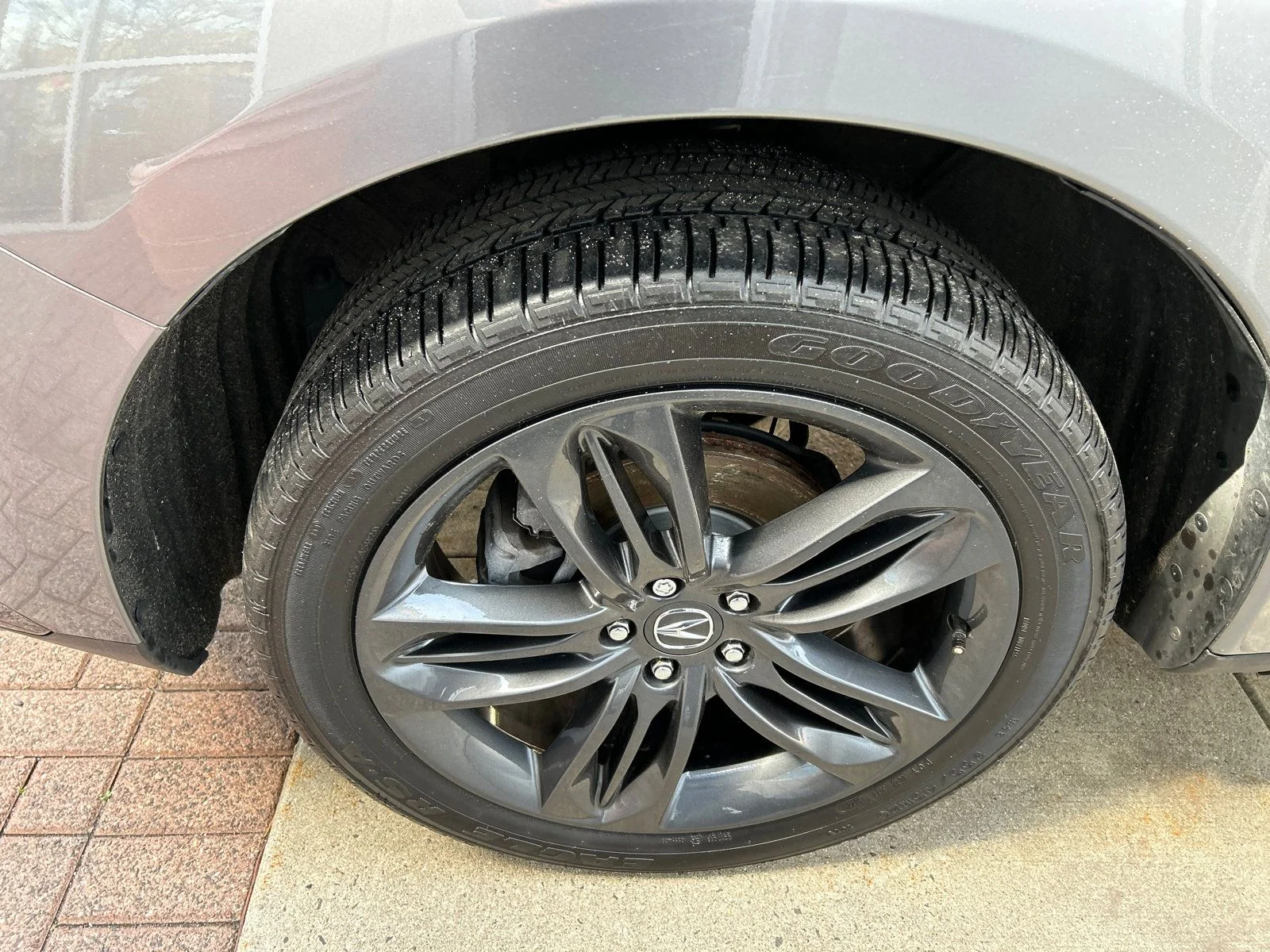 Certified Used 2023 Liquid Carbon Metallic Acura SH-AWD A-SPEC image 8