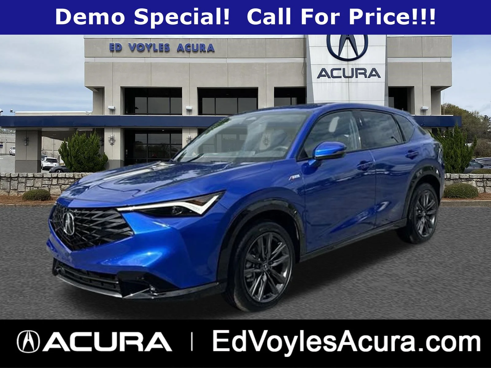 Used 2025 Adriatic Sea Blue Acura FWD A-SPEC image 23
