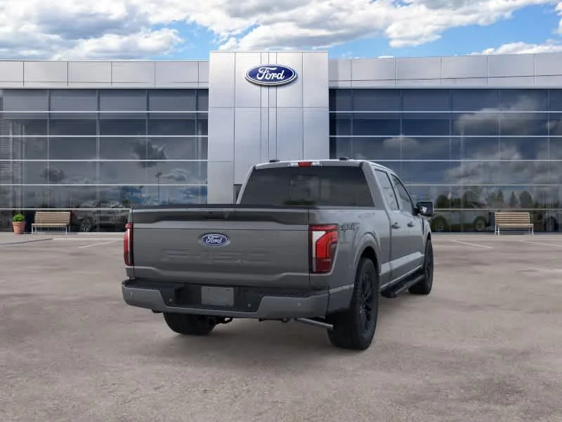 New 2026 Carbonized Gray Metallic Ford LARIAT image 8