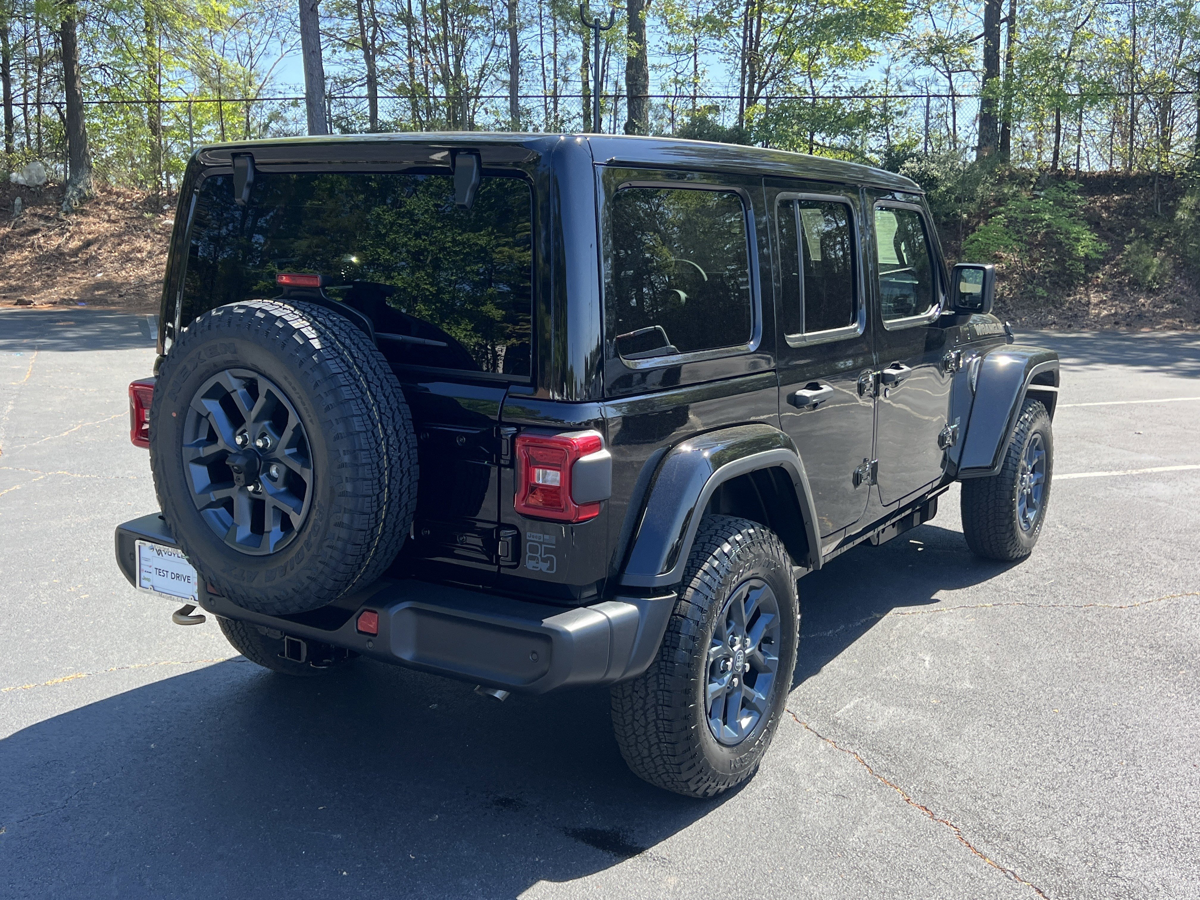 New 2026 Black Clearcoat Jeep Sport image 8