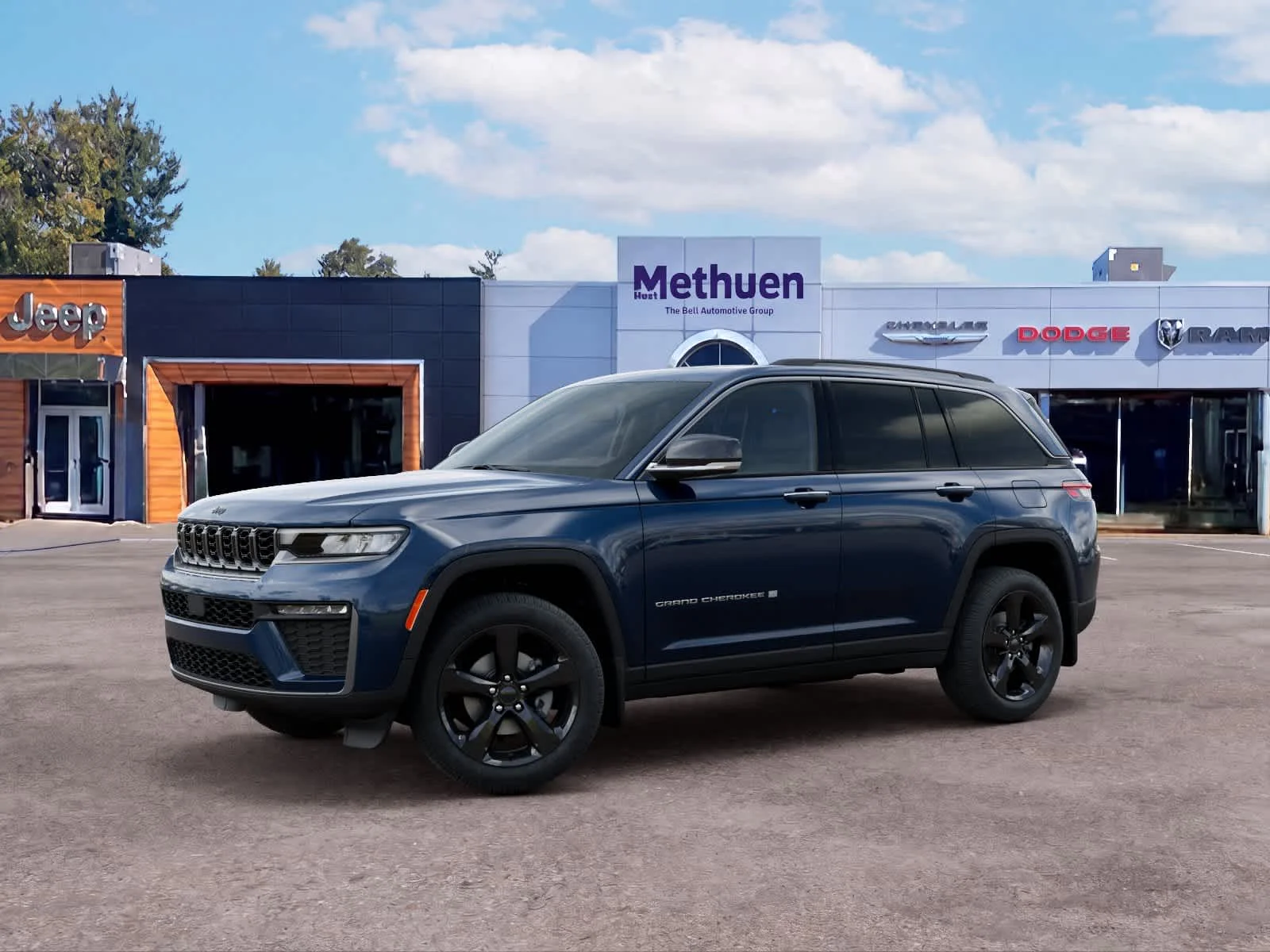 New 2026 Fathom Blue Pearlcoat Jeep Limited image 2