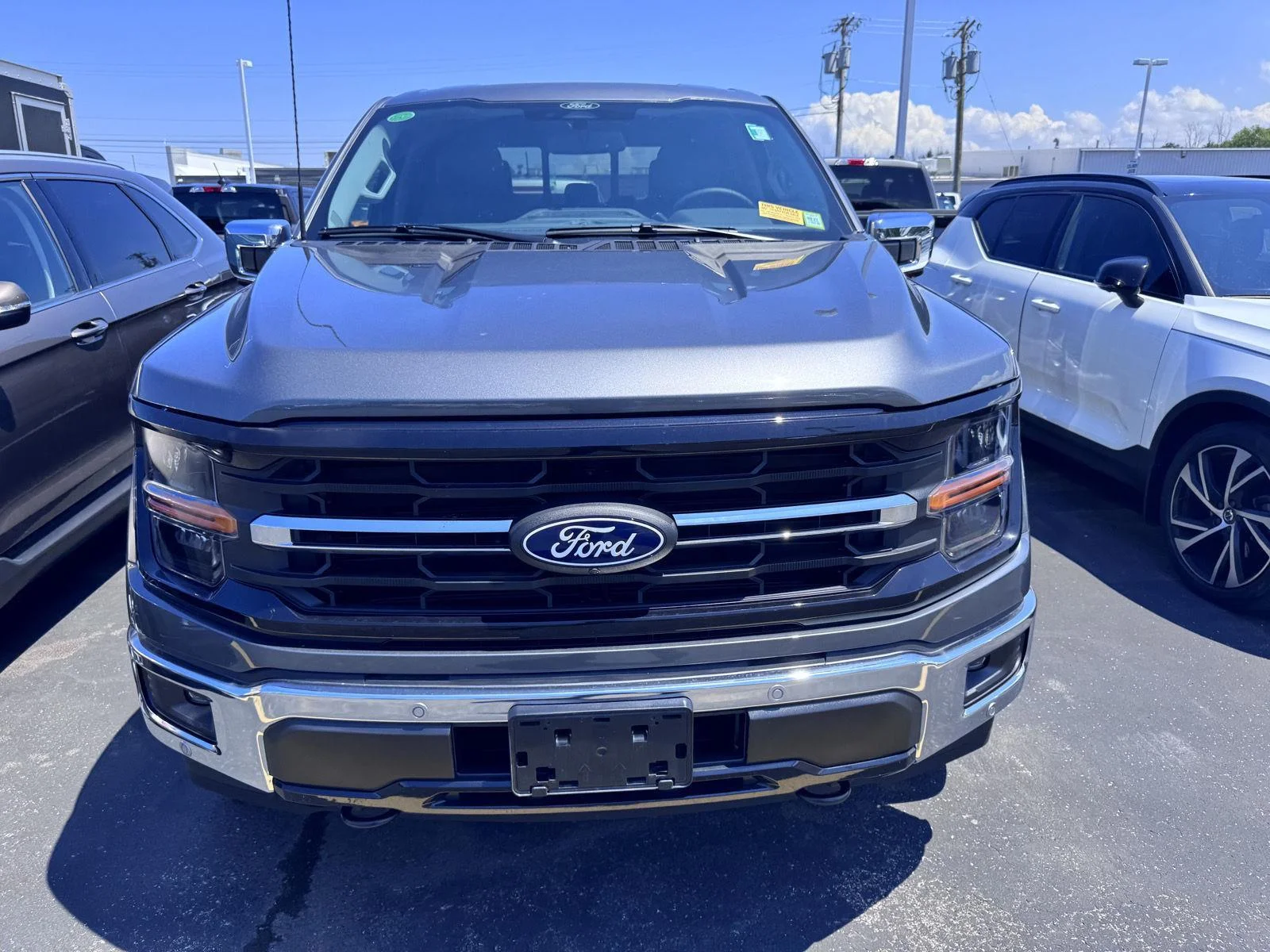 Used 2026 Carbonized Gray Metallic Ford XLT image 2