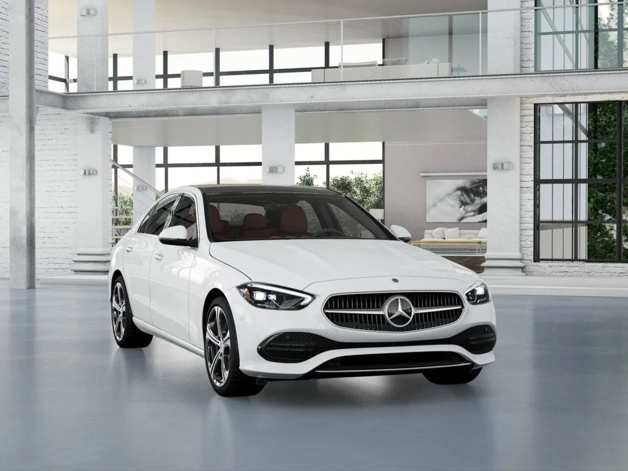 New 2026 Polar White Mercedes-Benz C 300 image 9