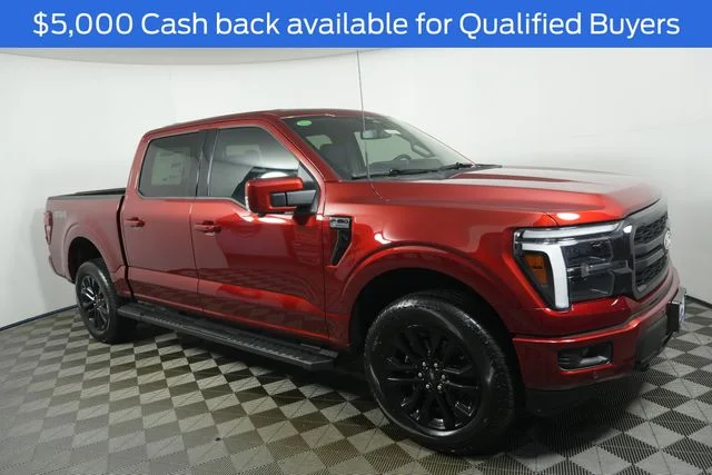 New 2026 Ruby Red Metallic Tinted Clearcoat Ford Lariat® image 2