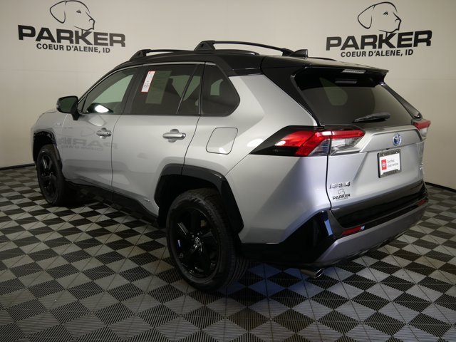 Certified Used 2021 Silver Sky Metallic/Midnight Black Metallic Toyota Hybrid XSE w/ Technology Pkg & Weather Pkg image 7