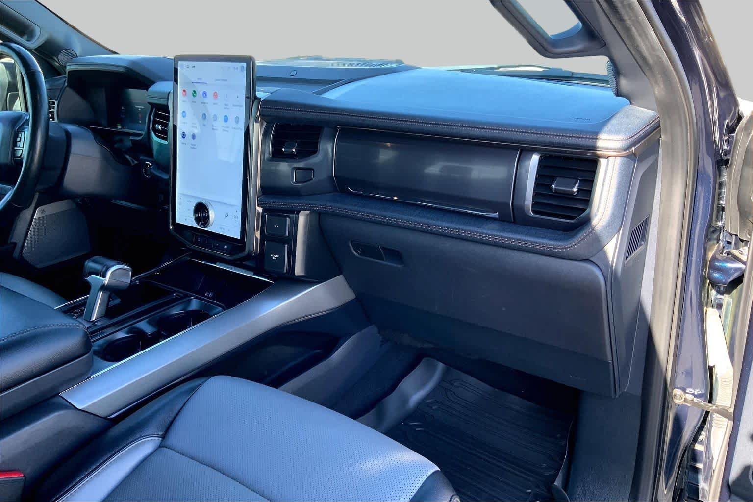 Used 2023 Antimatter Blue Metallic Ford LARIAT image 16