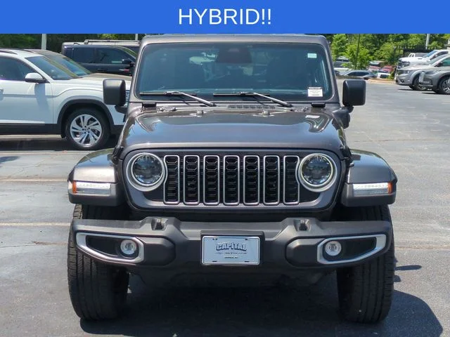 Used 2025 Gray Jeep Sahara 4xe image 8