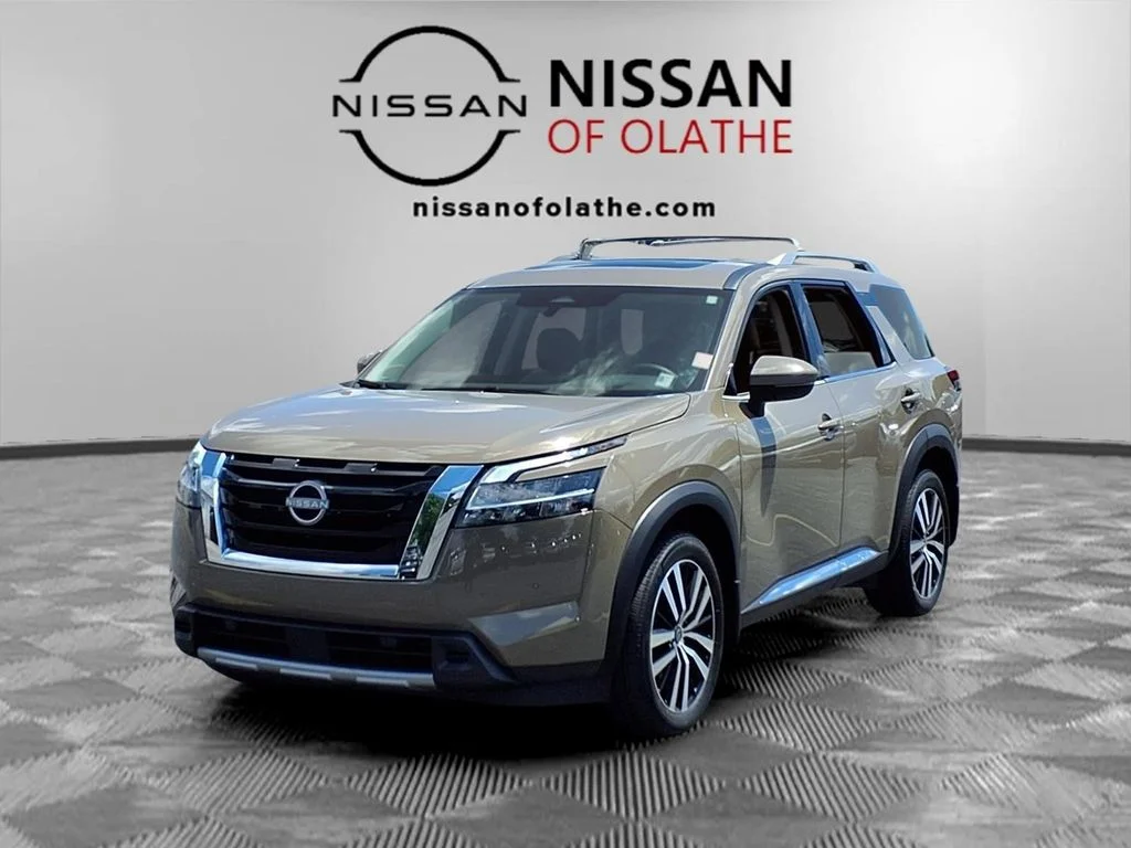 Certified Used 2024 Beige Nissan Platinum image 1