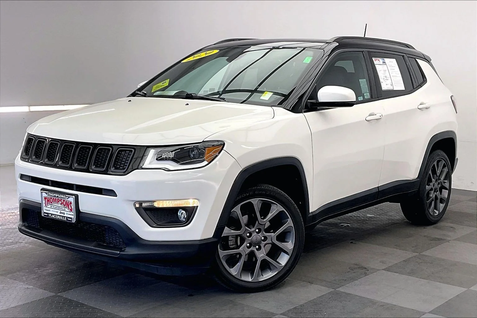 Used 2020 White Clearcoat Jeep High Altitude image 12