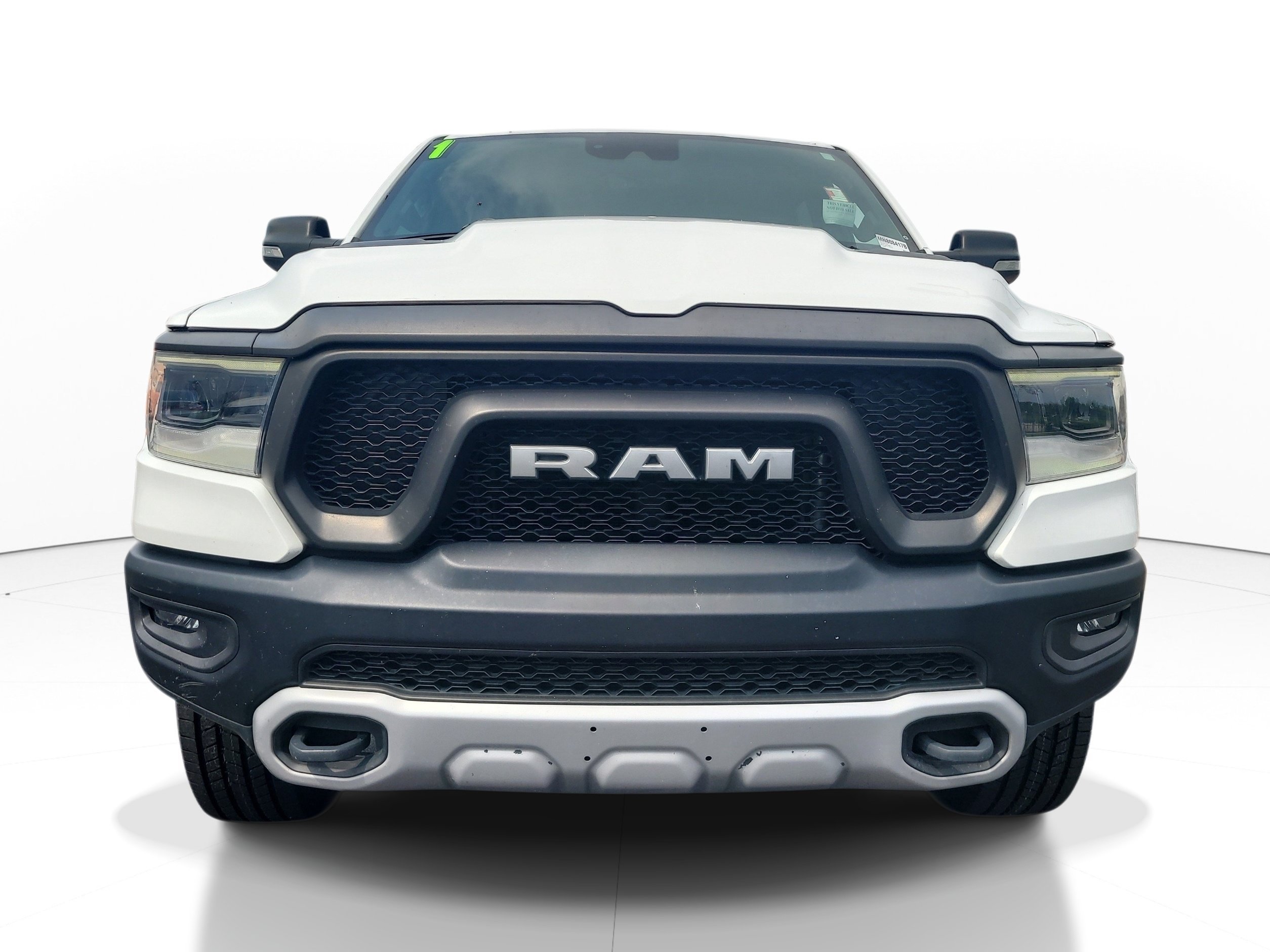 Used 2021 Bright White Clearcoat Ram Rebel image 2