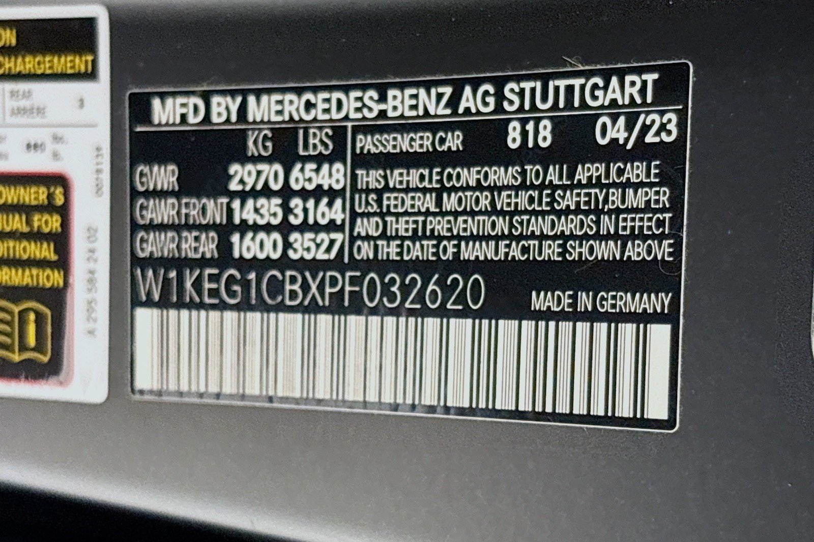 Certified Used 2023 MANUFAKTUR Graphite Grey Magno Mercedes-Benz 350 image 25