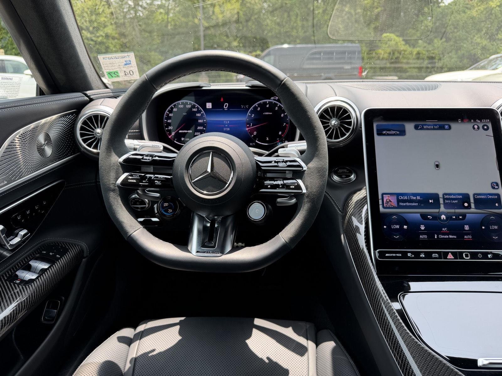 Certified Used 2022 MANUFAKTUR Moonlight White Magno Mercedes-Benz AMG® SL 63 image 15