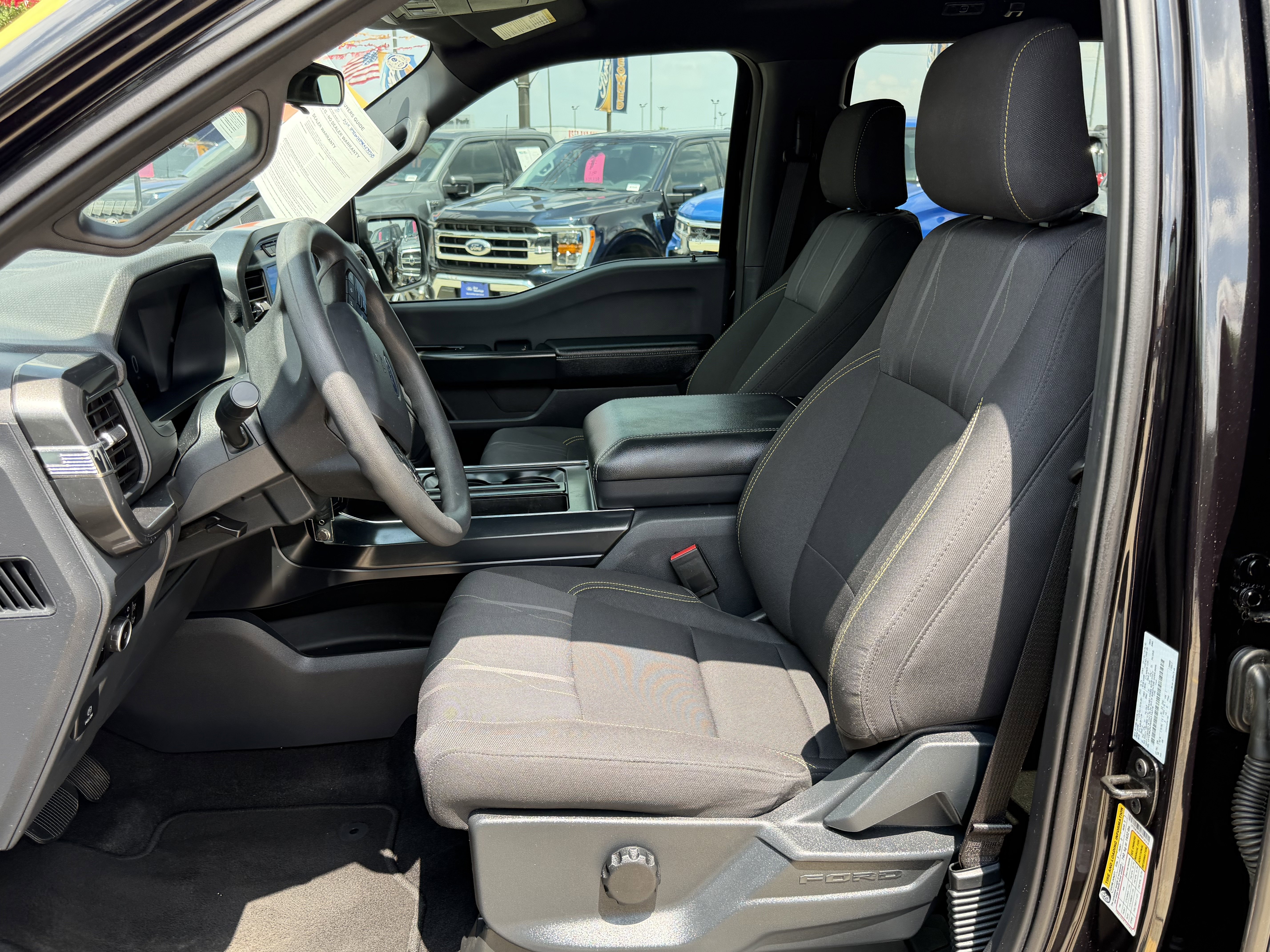 Used 2024 Agate Black Metallic Ford STX image 16