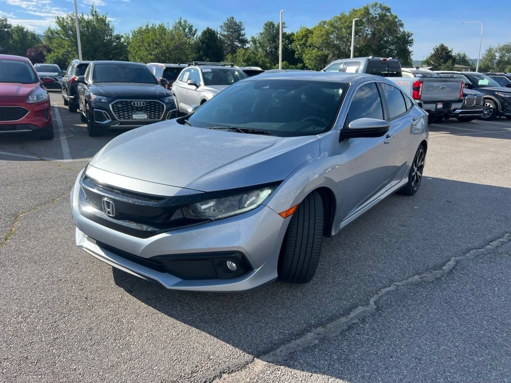 Used 2020 Lunar Silver Metallic Honda Sport image 16