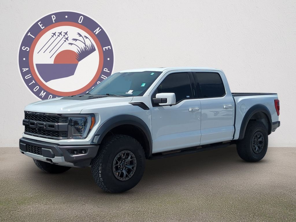 Used 2022 White Ford Raptor image 1