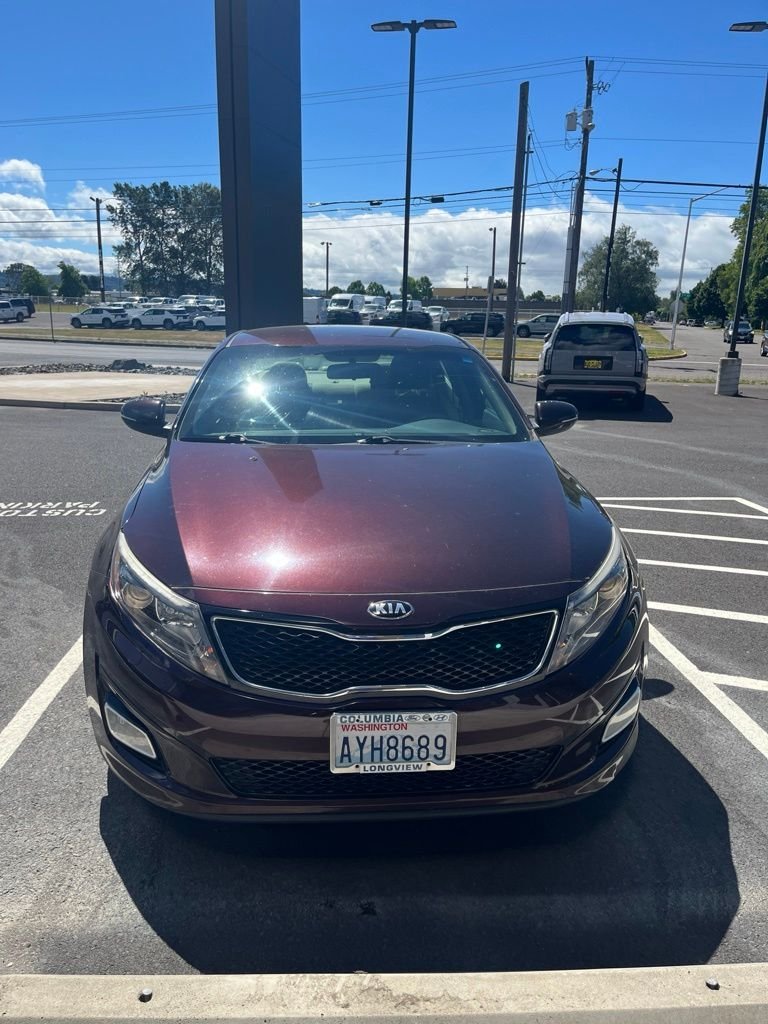 Used 2014 Kia Optima LX with VIN 5XXGM4A76EG293298 for sale in Longview, WA
