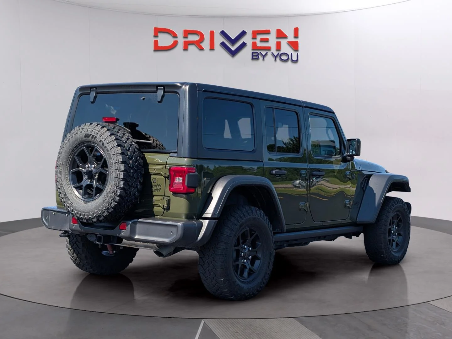 Used 2024 Sarge Green Clearcoat Jeep Willys image 5