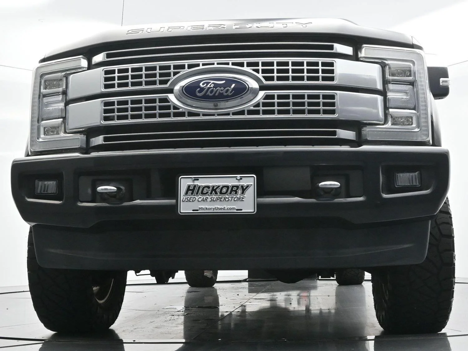 Used 2017 Shadow Black Ford Platinum image 48
