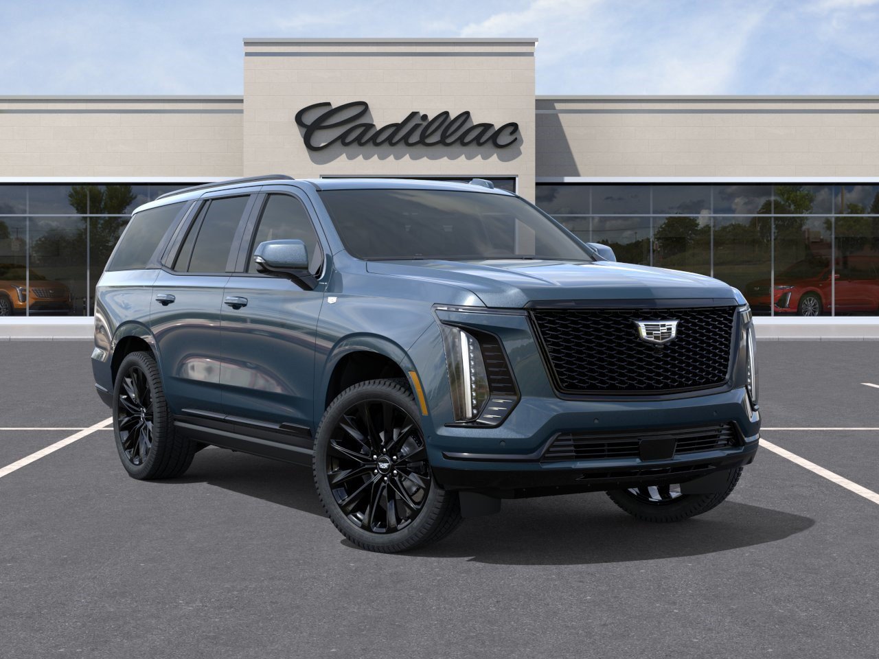 New 2026 Deep Sea Metallic Cadillac Platinum Sport image 7