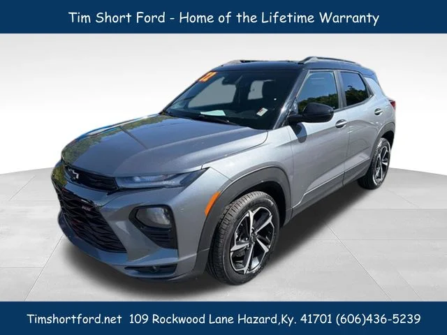 Used 2022 Gray Chevrolet RS image 2