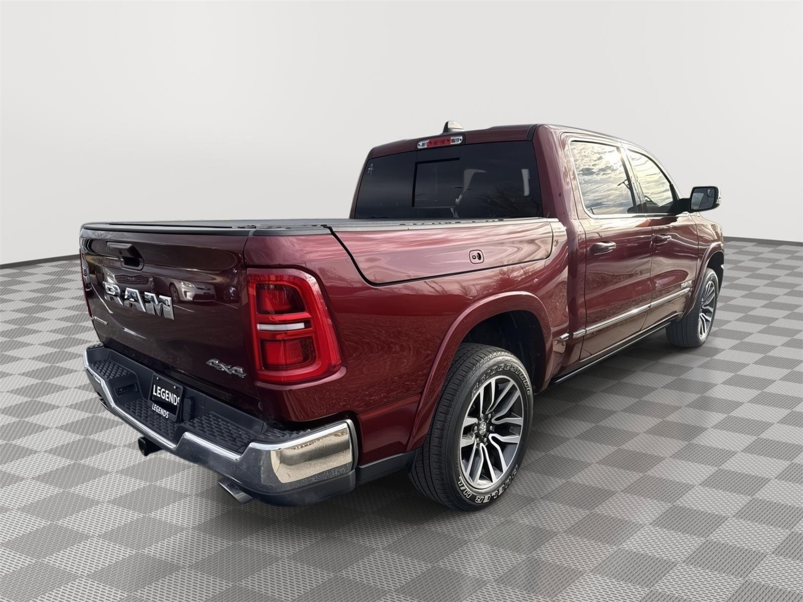 Used 2025 Delmonico Red Pearlcoat Ram Limited image 14