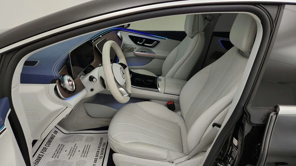 Used 2023 Black Mercedes-Benz EQE 350+ Sedan, Exclusive w/ AMG® Line & 20