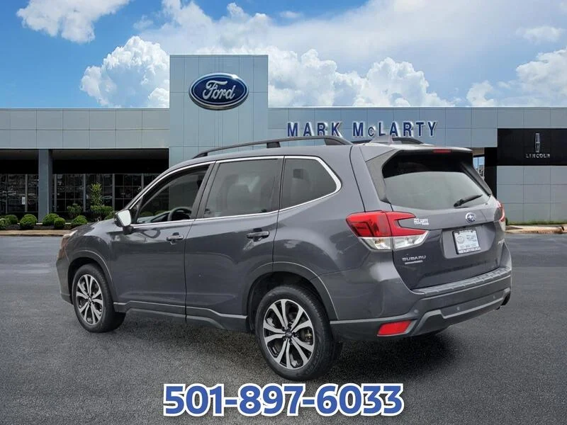 Used 2020 Gray Metallic SUBARU LIMITED CVT image 3