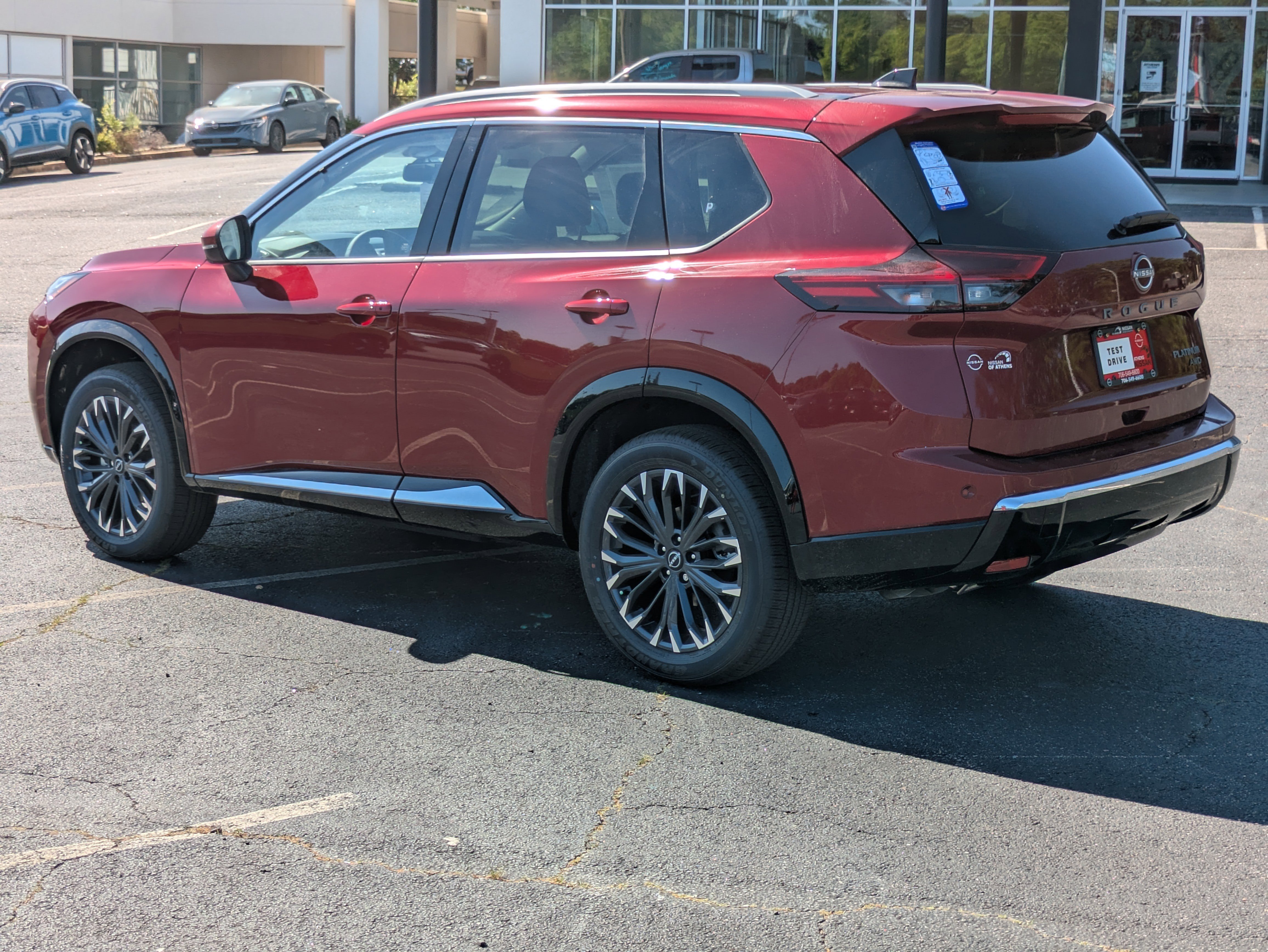 New 2026 Red Nissan Dark Armor image 3