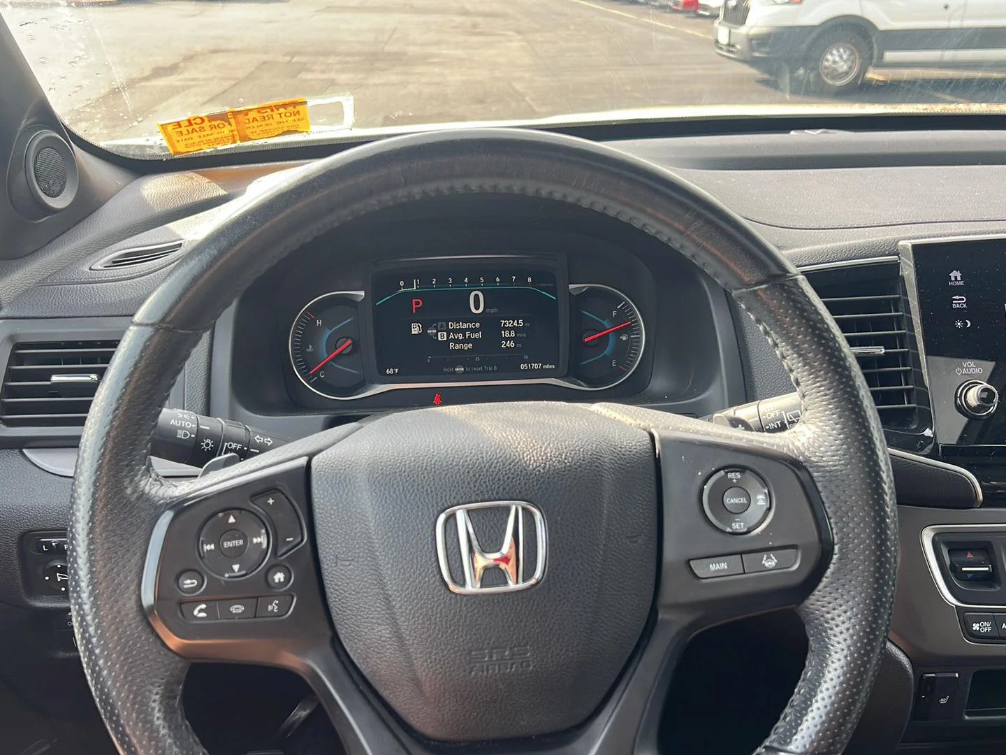 Used 2020 Platinum White Pearl Honda EX-L image 7