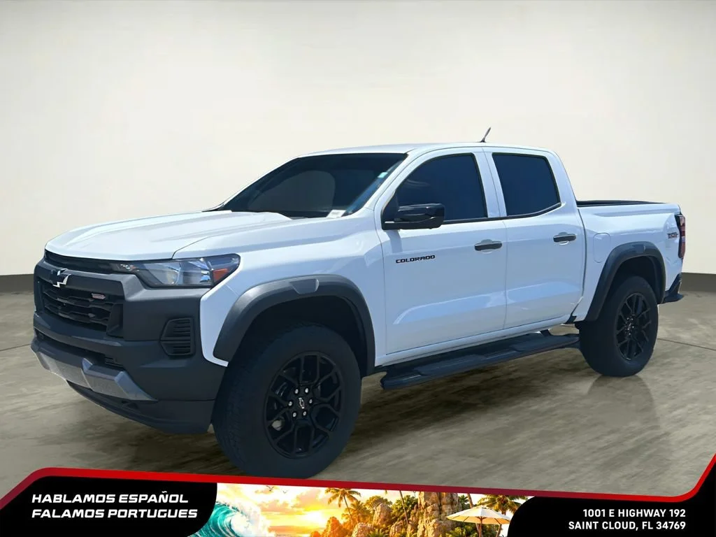 Used 2023 Summit White Chevrolet Trail Boss image 2
