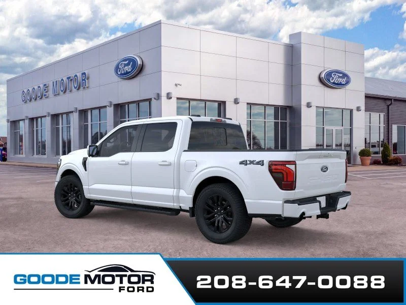 New 2026 Star White Metallic Tri-Coat Ford Lariat® image 4