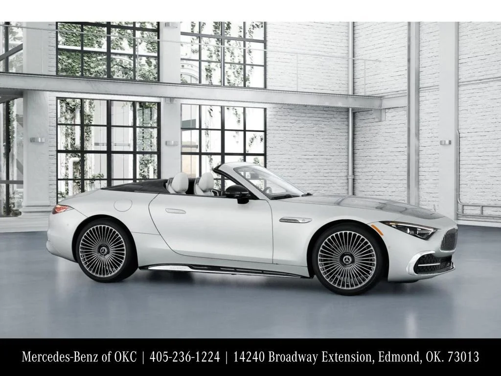 New 2026 MANUFAKTUR moonlight white magno (White Ambiance) Mercedes-Benz Maybach SL 680 image 56