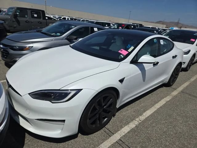 Used 2023 White Tesla Plaid image 5