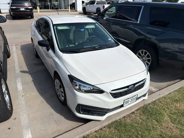 Used 2020 White Subaru Sedan image 3
