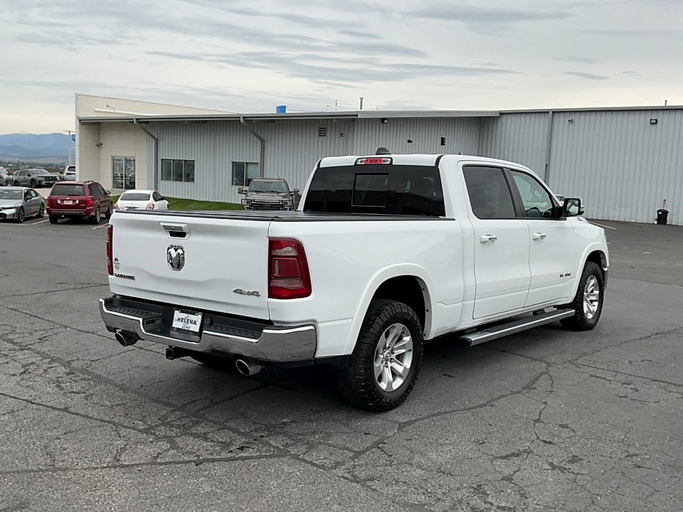 Used 2022 Bright White Clearcoat Ram Laramie image 5