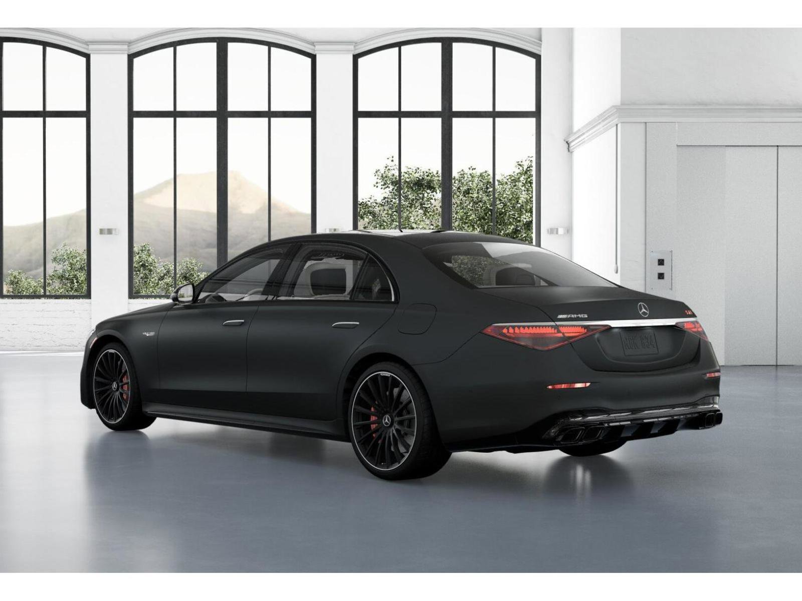 New 2026 MANUFAKTUR Graphite Grey Magno Mercedes-Benz S 63 E AMG® image 29