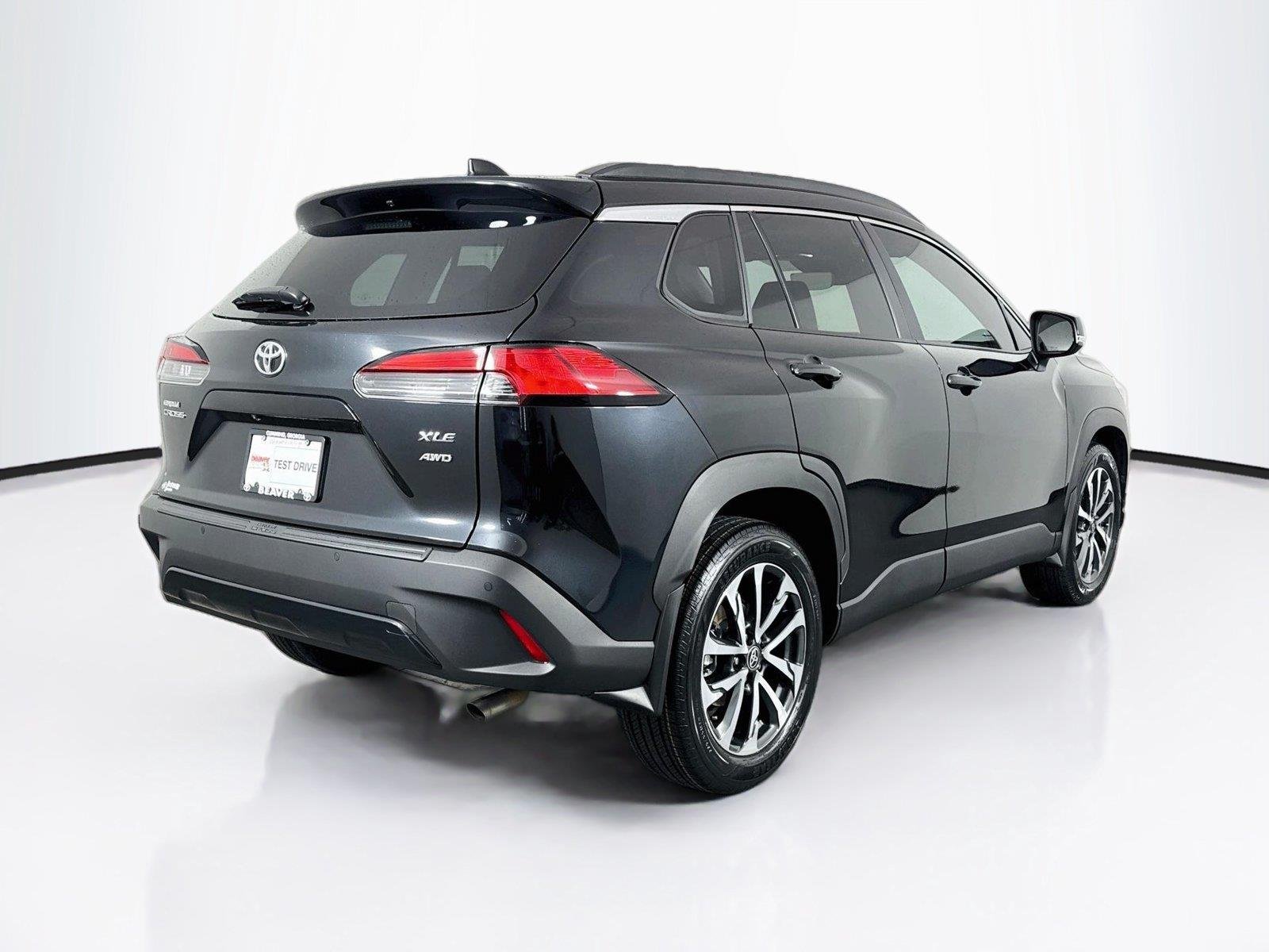Certified Used 2025 Jet Black Toyota XLE image 2
