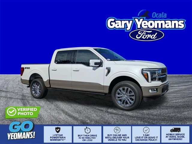 New 2026 White Ford King Ranch image 1