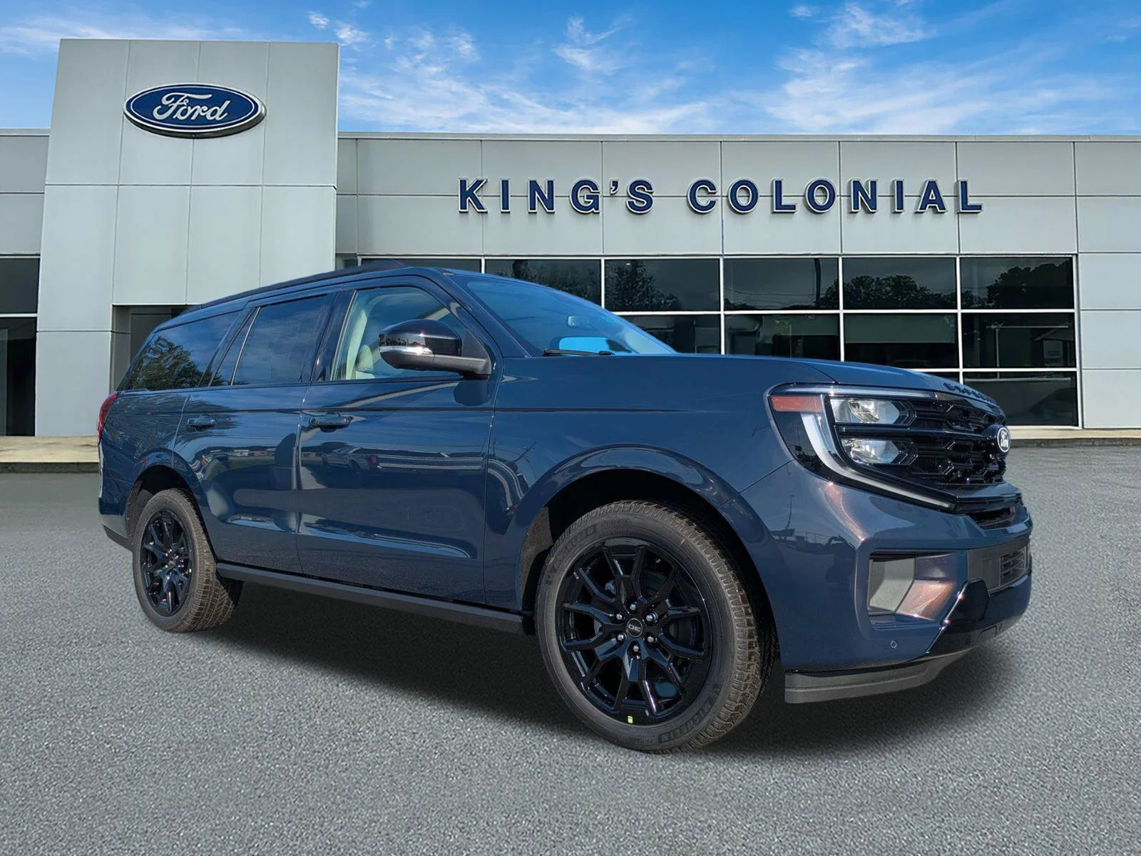 New 2027 Blue Ember Metallic Ford Platinum image 1