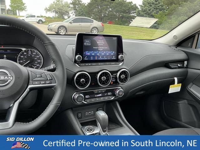 Used 2025 Atlantic Gray Metallic Nissan SV image 7